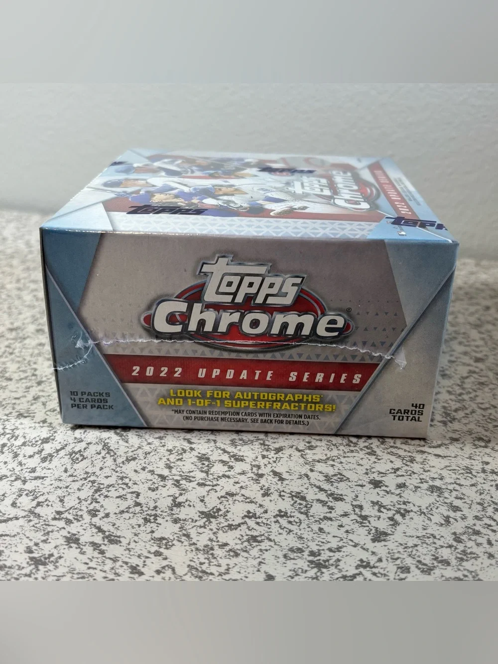 2022 Topps Update Chrome Mega Box MLB Baseball Cards New Sealed